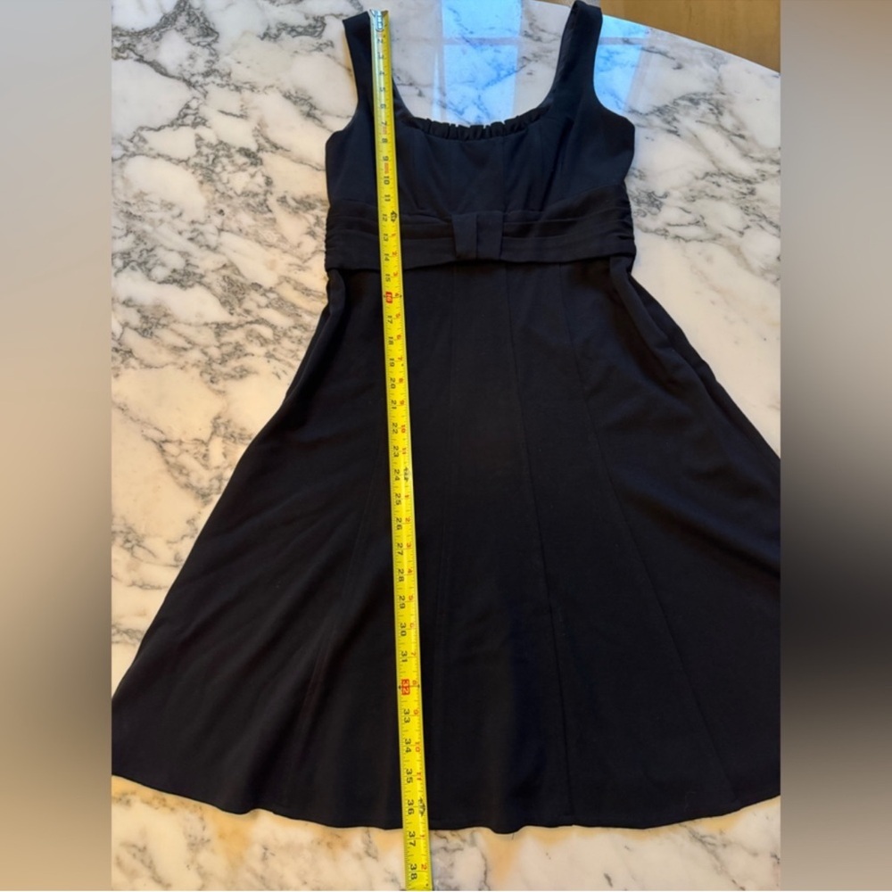 EUC Nanette Lepore Black Fit & Flare Mini Dress - Size 6 - Picture 4 of 5